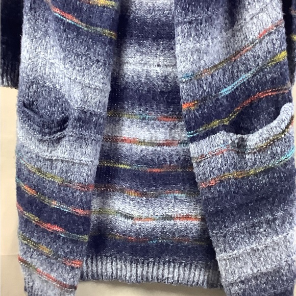 Hummingbird Cardigan Duster Sweaters Open No Buttons Long Sleeve - Picture 5 of 8